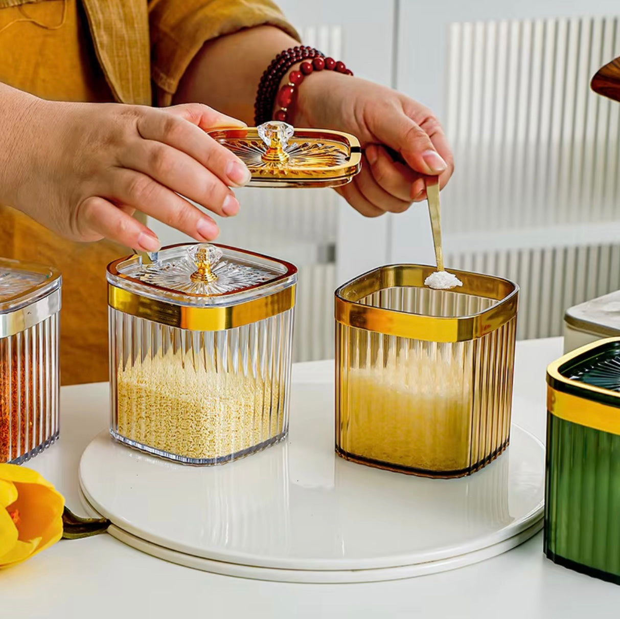 Coffee, Sugar Storage Container