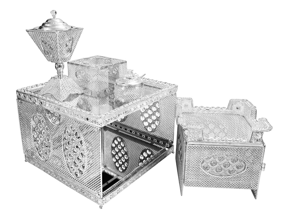 coffee table Rekebot Silver