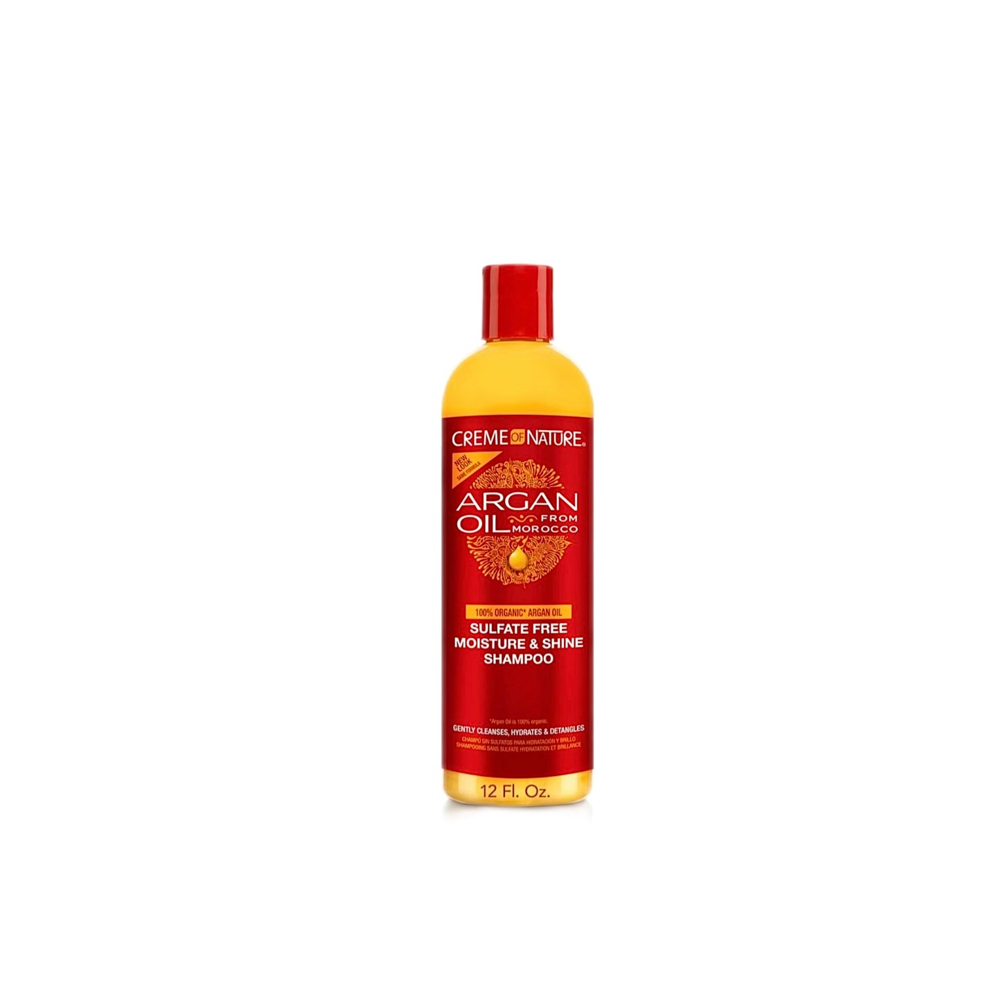Creme of Nature Argan Oil From Morocco Moisture & Shine Sulfate-Free Shampoo 354 ml for Healthy Hair