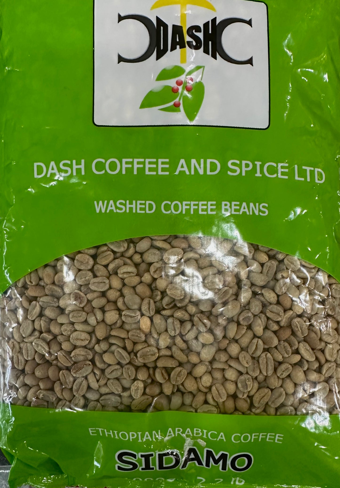 Ethiopian Sidamo Green coffee beans unroasted for home/business roasting 1kg