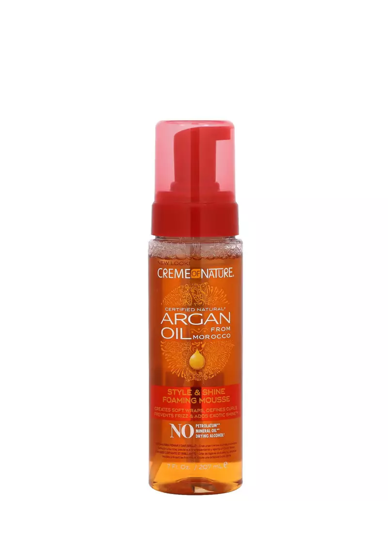 Creme Of Nature Argan Oil Foaming Mousse 207 ml