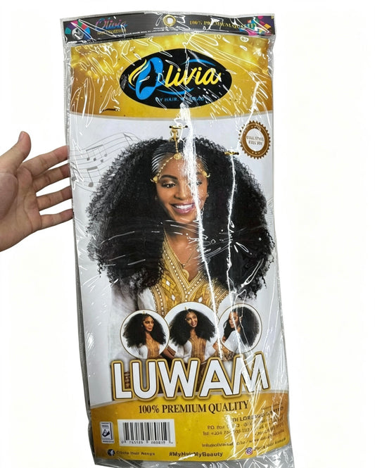 Luvia Luwam Habesha Human Hair 100% Premium Quality Fullness Guaranteed for Natural Look