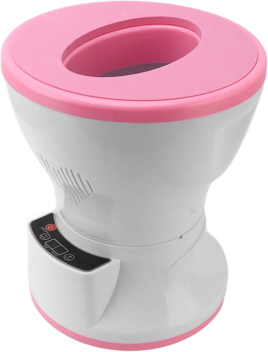 Vaginal Steam, 350ml Hot Tummy Timing Electric Steam Smart Temperature Control with Remote Control for Home (UK Plug 220V) |ዘመናዊ መውብኢ ጥሽ