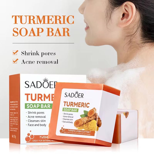 Turmeric Honey Face Bath Soap
Essential Oil Cleansing and Moisturising Soap Improves Dry 
Skin