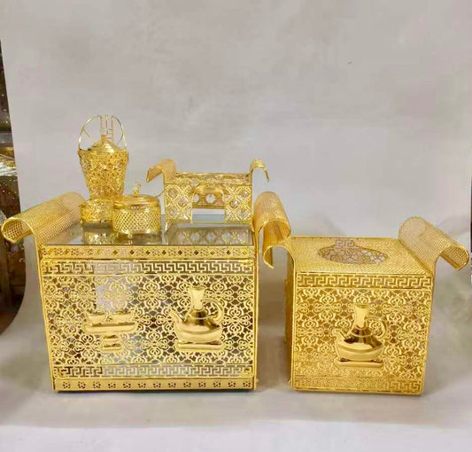 Traditional Ethiopian | Eritrean | Arabs Coffee Table Set, Rekebot